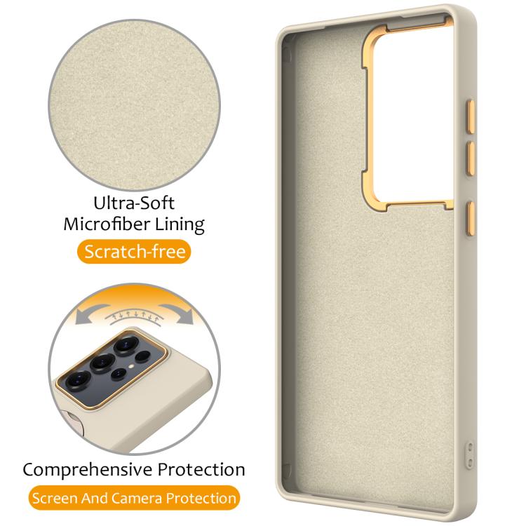 For Samsung Galaxy S24 Ultra 5G Gen1.5 Pivot Ring Holder TPU Hybrid PC Phone Case