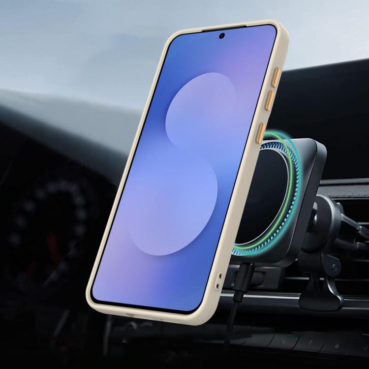 For Samsung Galaxy S24 FE 5G Gen1.5 Pivot Ring Holder TPU Hybrid PC Phone Case