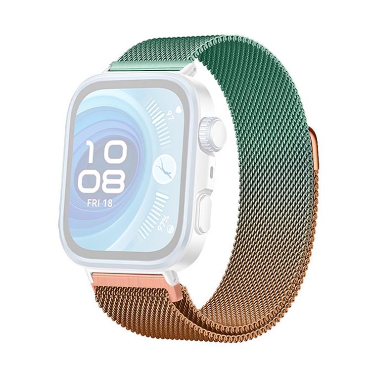 For Huawei Watch Fit 5 / Fit 5 Pro / Fit 4 Pro xDfind Milanese Gradient Loop Magnetic Metal Watch Band