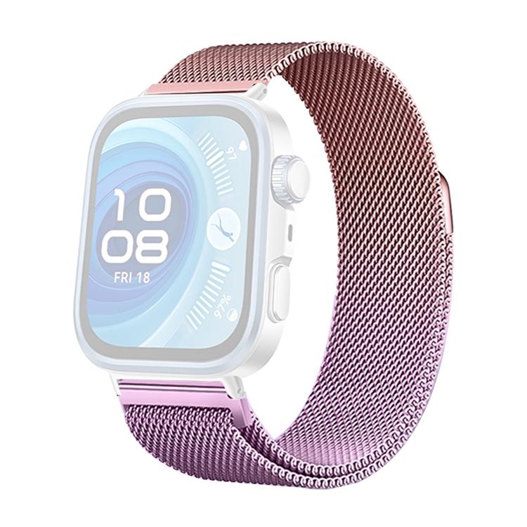 For Huawei Watch Fit 5 / Fit 5 Pro / Fit 4 Pro xDfind Milanese Gradient Loop Magnetic Metal Watch Band