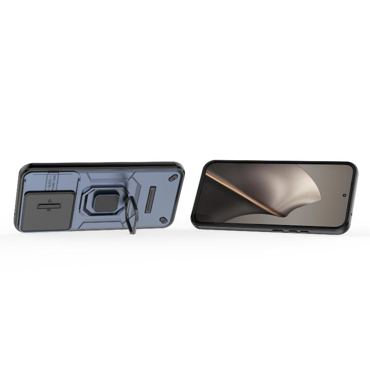 For Xiaomi 15T 5G Global Sliding Camshield TPU + PC Shockproof Phone Case with Holder