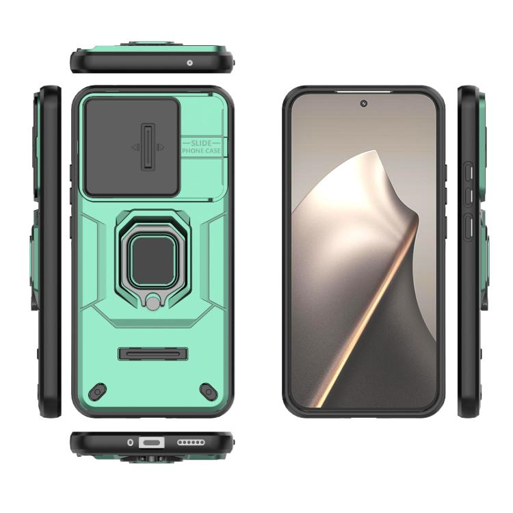 For Xiaomi 15T 5G Global Sliding Camshield TPU + PC Shockproof Phone Case with Holder