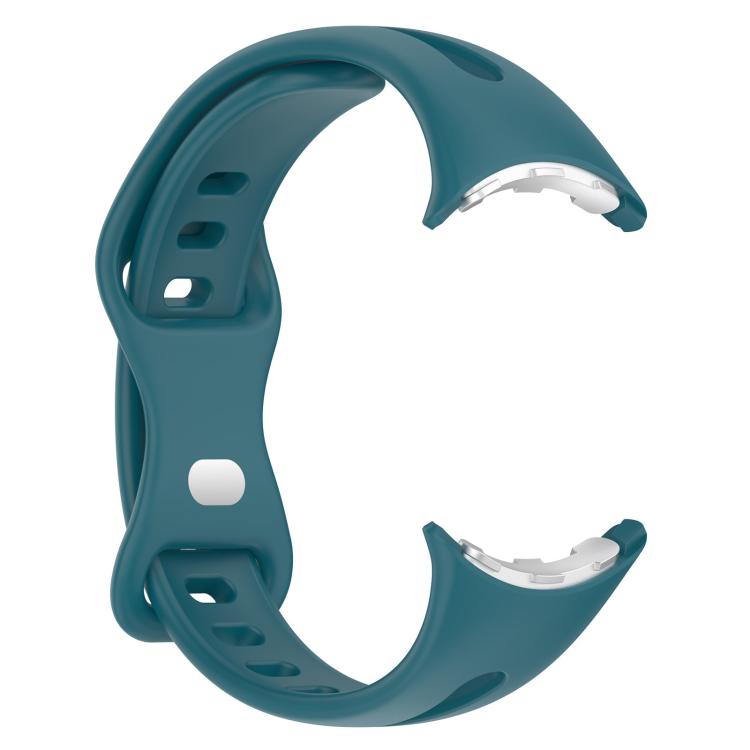 For Google Pixel Watch 4 / 3 / 2 / 1 41mm xDfind Small Waist Butterfly Buckle Silicone Watch Band
