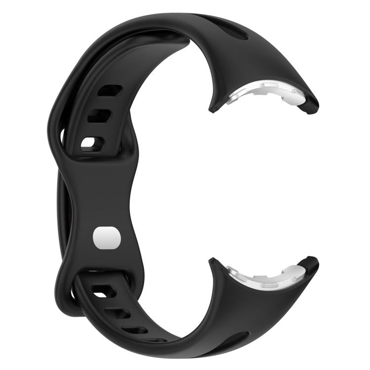 For Google Pixel Watch 4 / 3 / 2 / 1 41mm xDfind Small Waist Butterfly Buckle Silicone Watch Band