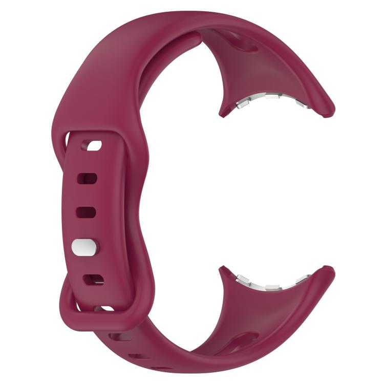 For Google Pixel Watch 4 / 3 / 2 / 1 41mm xDfind Small Waist Butterfly Buckle Silicone Watch Band