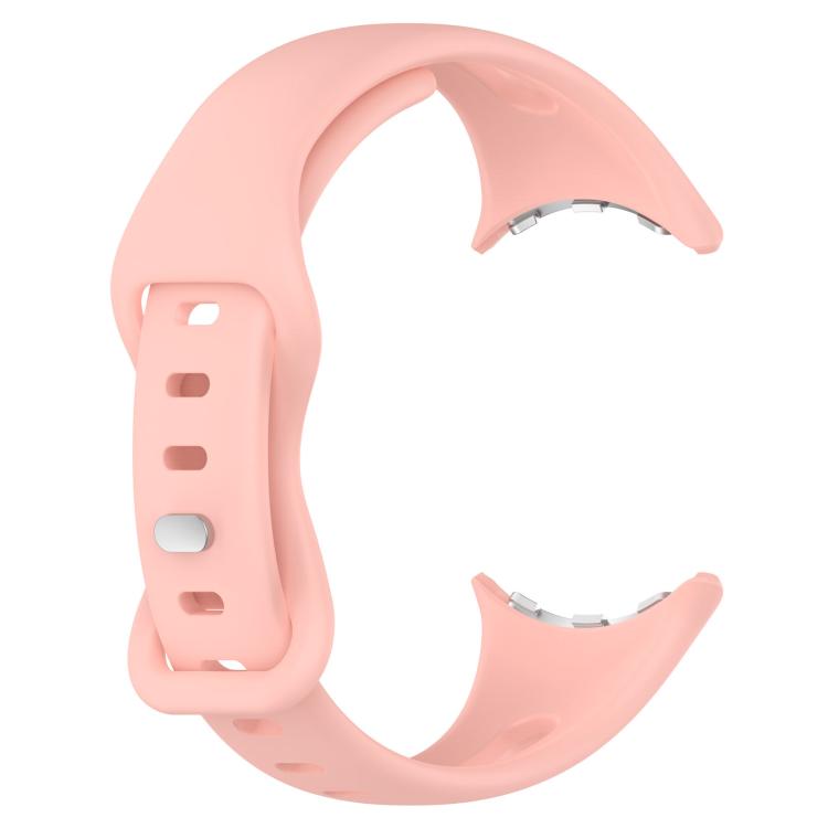For Google Pixel Watch 4 / 3 / 2 / 1 41mm xDfind Small Waist Butterfly Buckle Silicone Watch Band
