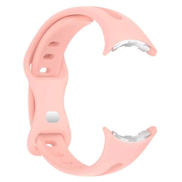 For Google Pixel Watch 4 / 3 / 2 / 1 41mm xDfind Small Waist Butterfly Buckle Silicone Watch Band