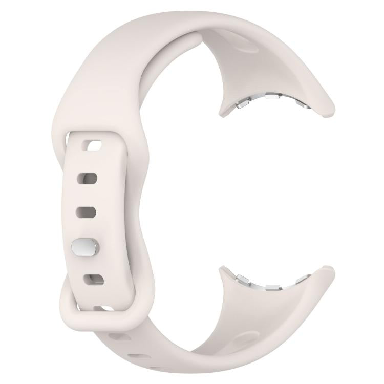 For Google Pixel Watch 4 / 3 / 2 / 1 41mm xDfind Small Waist Butterfly Buckle Silicone Watch Band