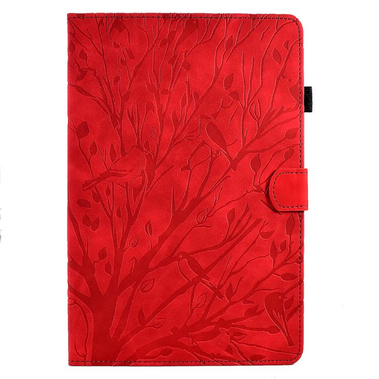 For Lenovo Xiaoxin Pad 12.1 2025 Fortune Tree Embossed Leather Smart Tablet Case