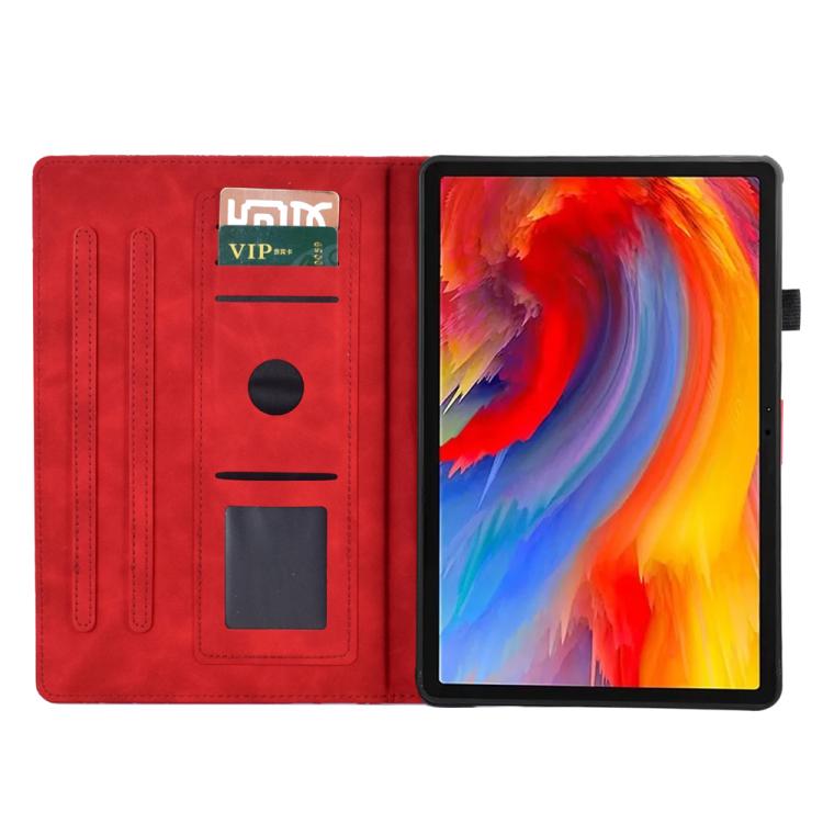 For Lenovo Xiaoxin Pad 12.1 2025 Fortune Tree Embossed Leather Smart Tablet Case