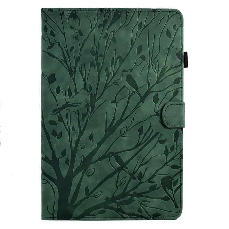 For Lenovo Xiaoxin Pad 12.1 2025 Fortune Tree Embossed Leather Smart Tablet Case