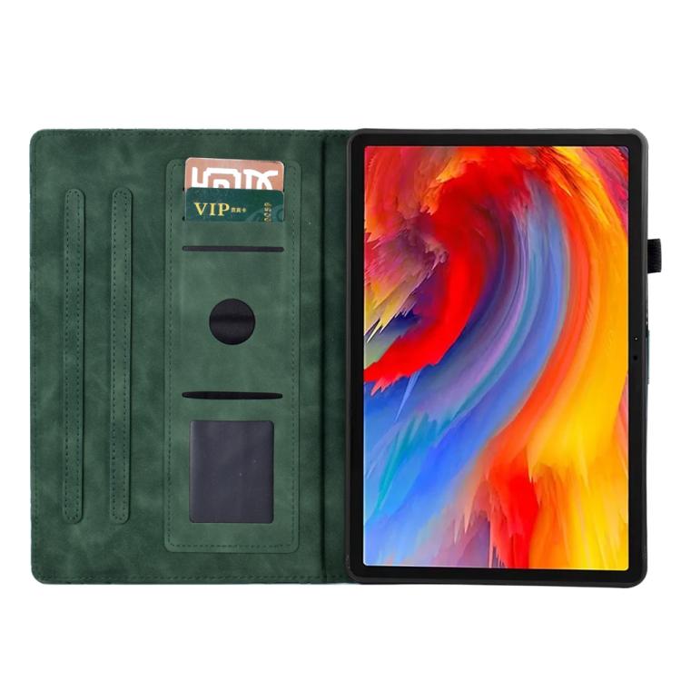 For Lenovo Xiaoxin Pad 12.1 2025 Fortune Tree Embossed Leather Smart Tablet Case