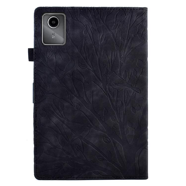 For Lenovo Xiaoxin Pad 12.1 2025 Fortune Tree Embossed Leather Smart Tablet Case