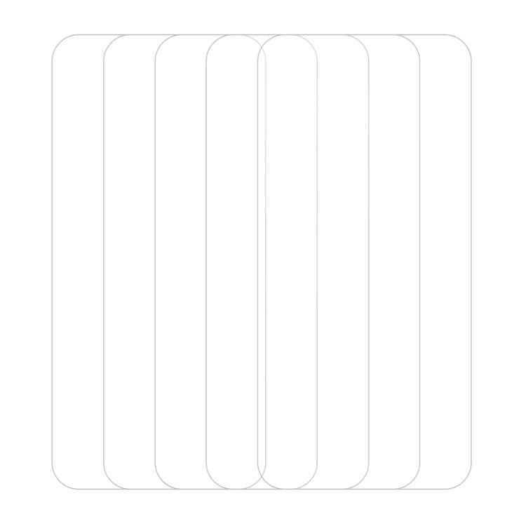 For Samsung Galaxy S23 FE 5G 5pcs / Pack Do As You Wish HD Tempered Glass Film - Transparent