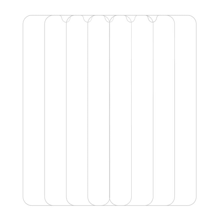 For Galaxy A16 4G / 5G 5pcs / Pack Do As You Wish HD Tempered Glass Film - Transparent