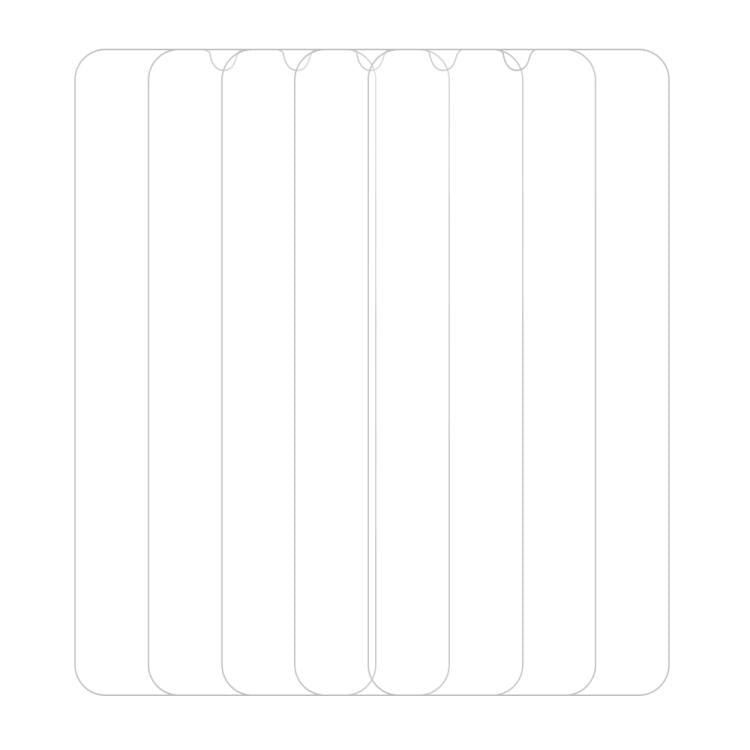 For Galaxy A15 / A24 / A25 5pcs / Pack Do As You Wish HD Tempered Glass Film - Transparent