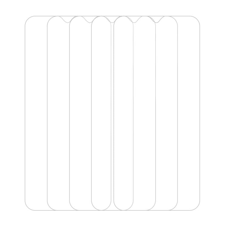 For Galaxy A14 4G / 5G 5pcs / Pack Do As You Wish HD Tempered Glass Film - Transparent