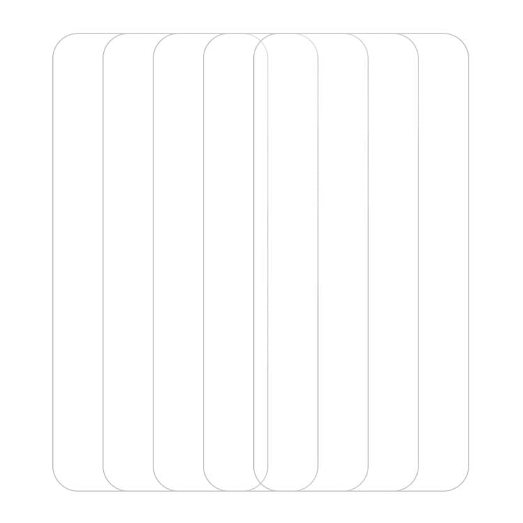 For Galaxy A37 5G 5pcs / Pack Do As You Wish HD Tempered Glass Film - Transparent
