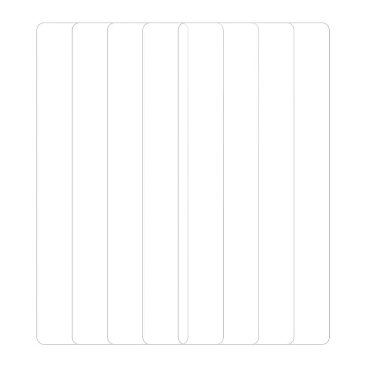 For Galaxy S25 Ultra 5G 5pcs / Pack Do As You Wish HD Tempered Glass Film - Transparent