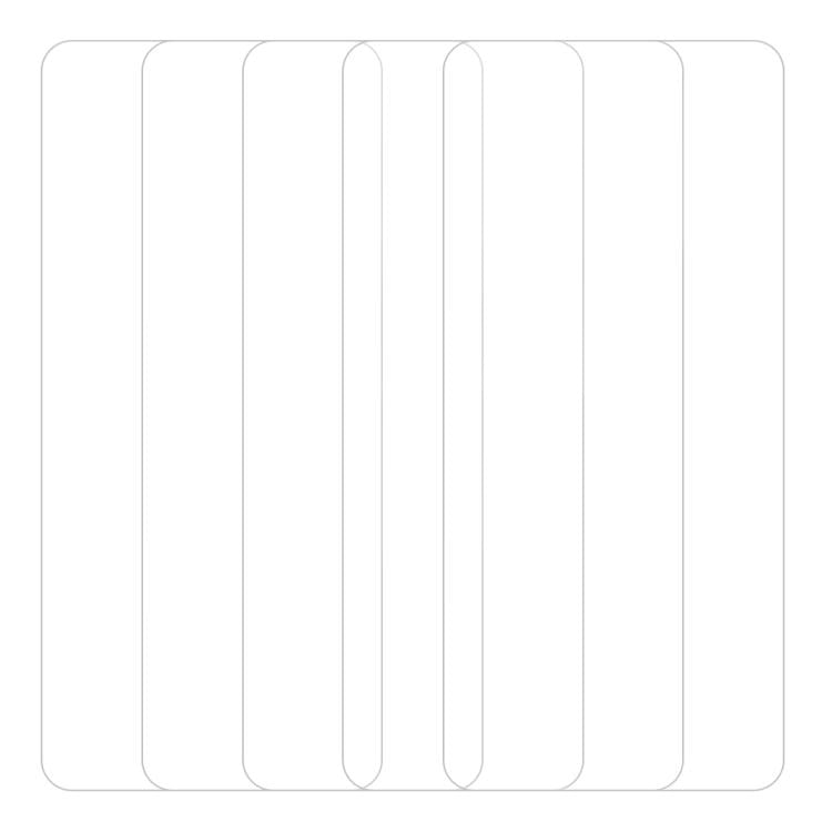 For Galaxy A51 5pcs / Pack Do As You Wish HD Tempered Glass Film - Transparent