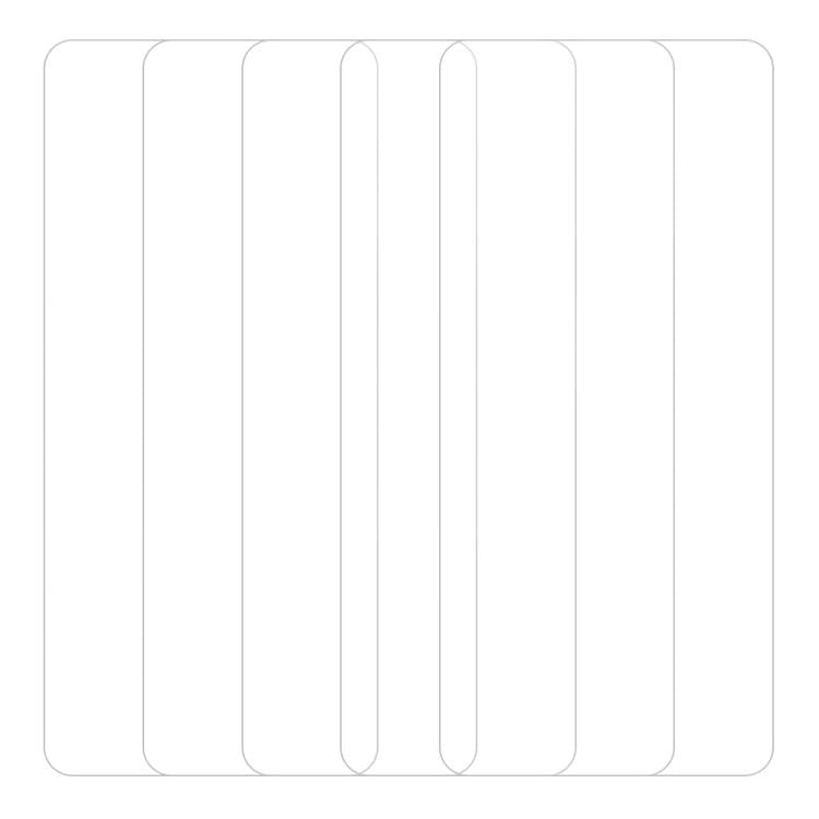 For Galaxy A52 5pcs / Pack Do As You Wish HD Tempered Glass Film - Transparent