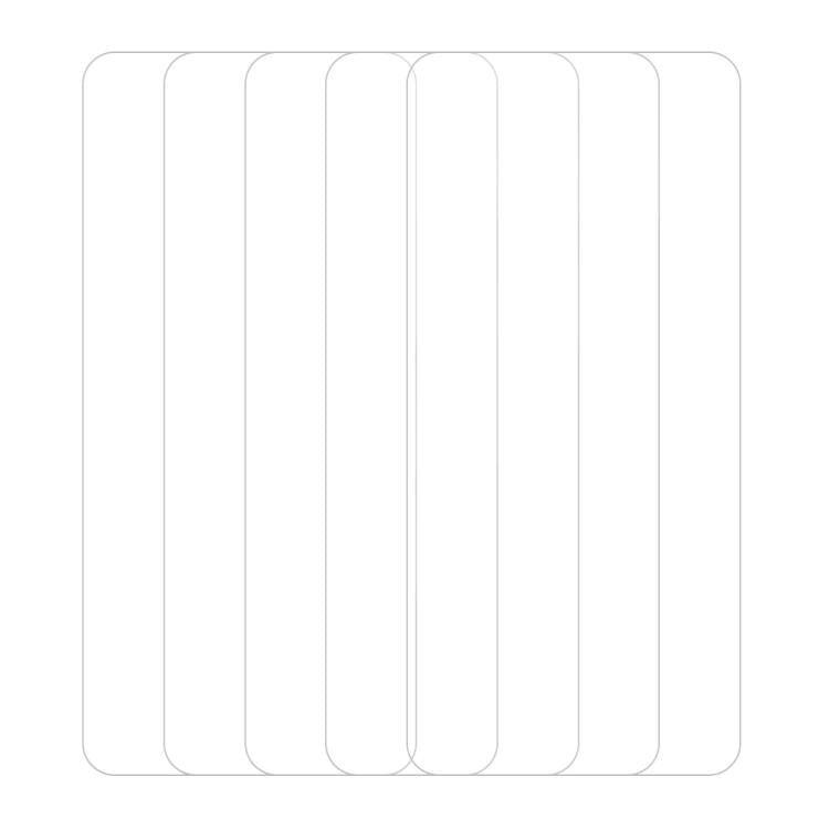 For vivo iQOO 13 5pcs / Pack Do As You Wish HD Tempered Glass Film - Transparent