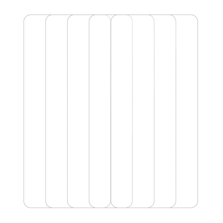 For vivo iQOO Z7 5pcs / Pack Do As You Wish HD Tempered Glass Film - Transparent