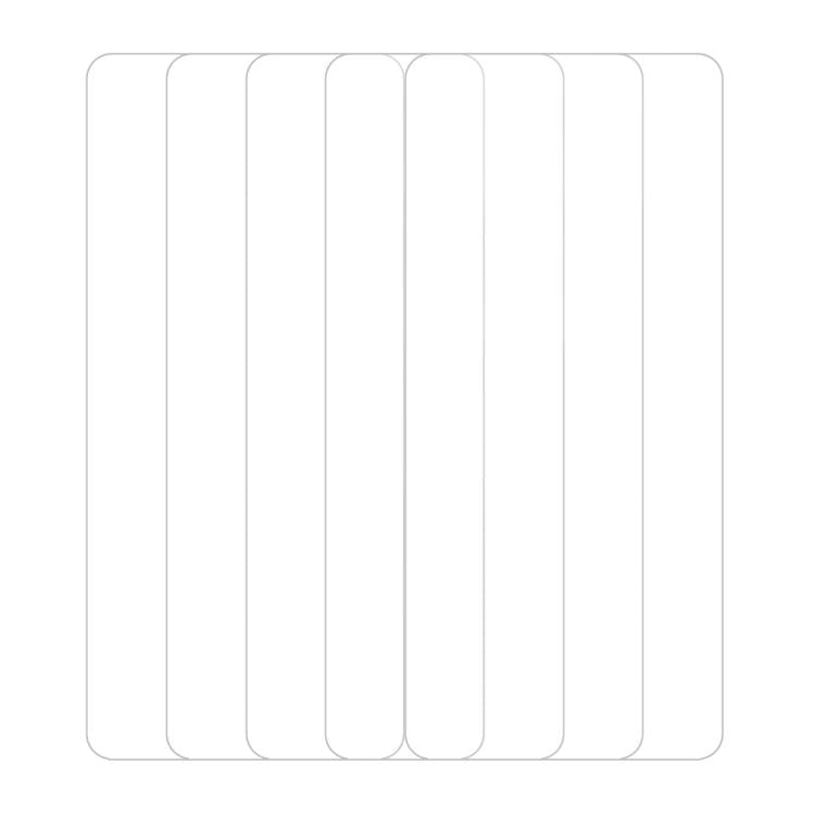 For vivo iQOO Z8 5pcs / Pack Do As You Wish HD Tempered Glass Film - Transparent