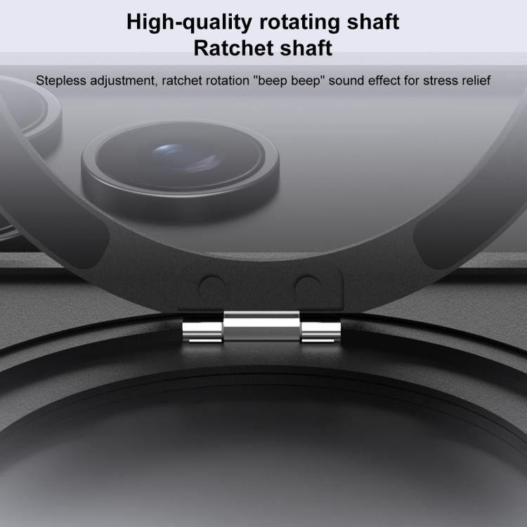 For iPhone Air Armor 360 Holder Frameless Alloy MagSafe Phone Case