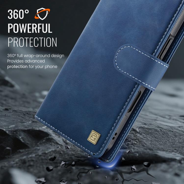 For iPhone Air AutSpace A05 2 in 1 Retro Calf Texture MagSafe Magnetic Phone Case