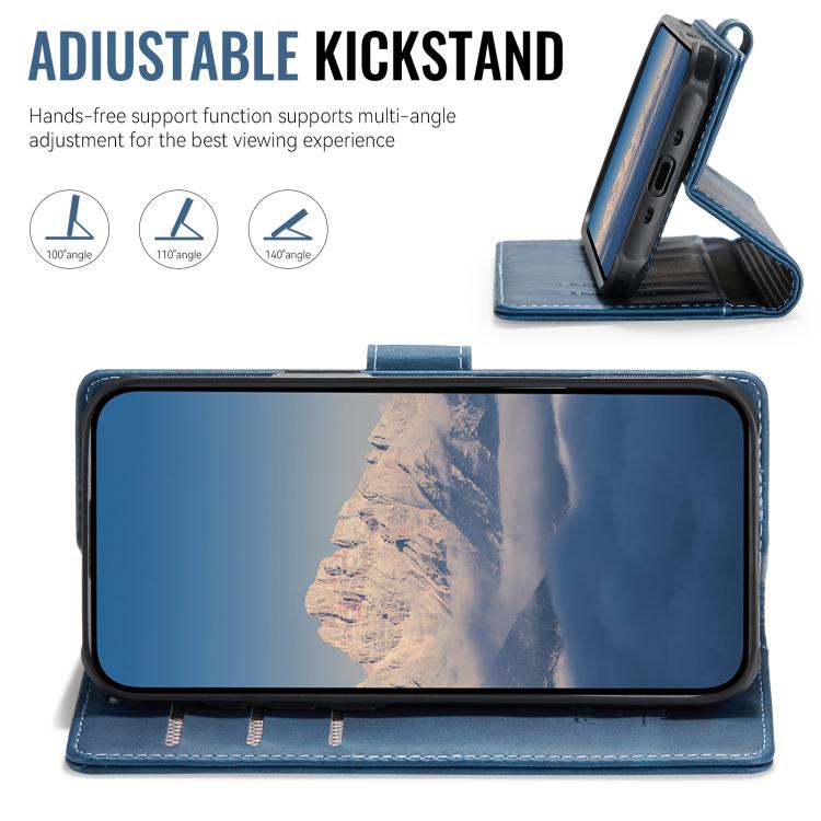 For iPhone Air AutSpace A05 2 in 1 Retro Calf Texture MagSafe Magnetic Phone Case