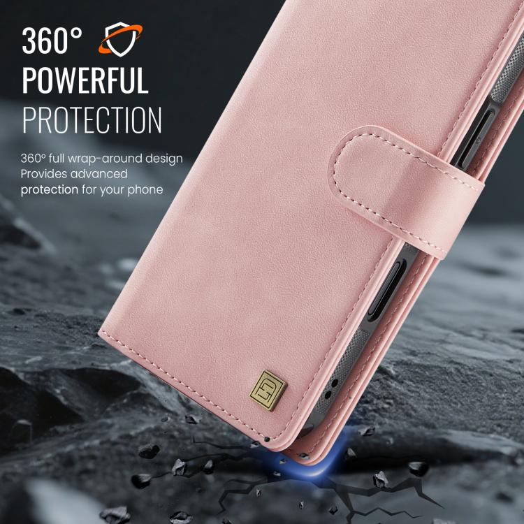 For iPhone Air AutSpace A05 2 in 1 Retro Calf Texture MagSafe Magnetic Phone Case