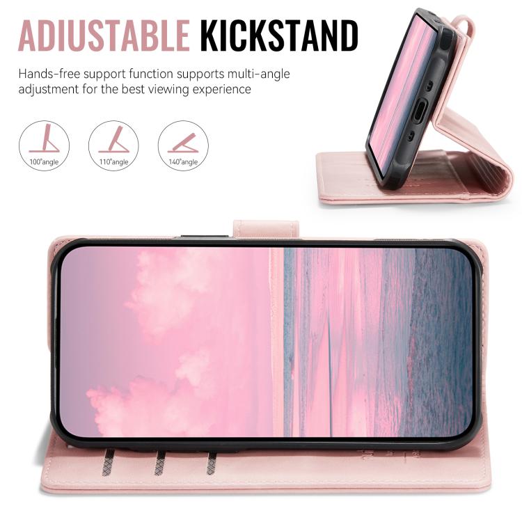 For iPhone Air AutSpace A05 2 in 1 Retro Calf Texture MagSafe Magnetic Phone Case