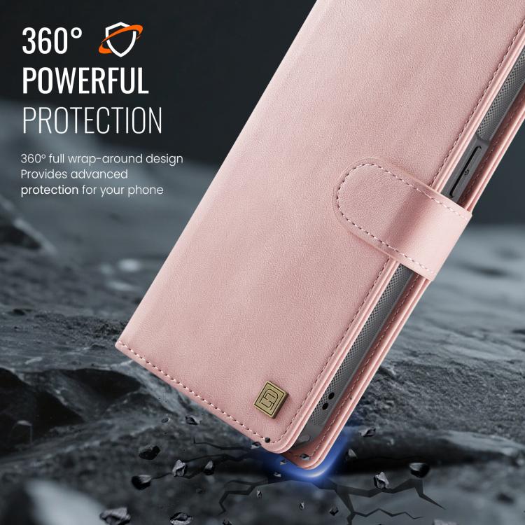 For iPhone 14 Pro AutSpace A05 2 in 1 Retro Calf Texture MagSafe Magnetic Phone Case