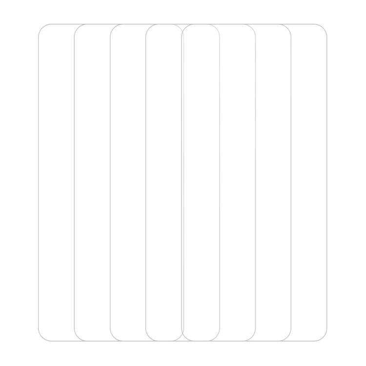 For Meizu 21 Note 5pcs / Pack Do As You Wish HD Tempered Glass Film - Transparent
