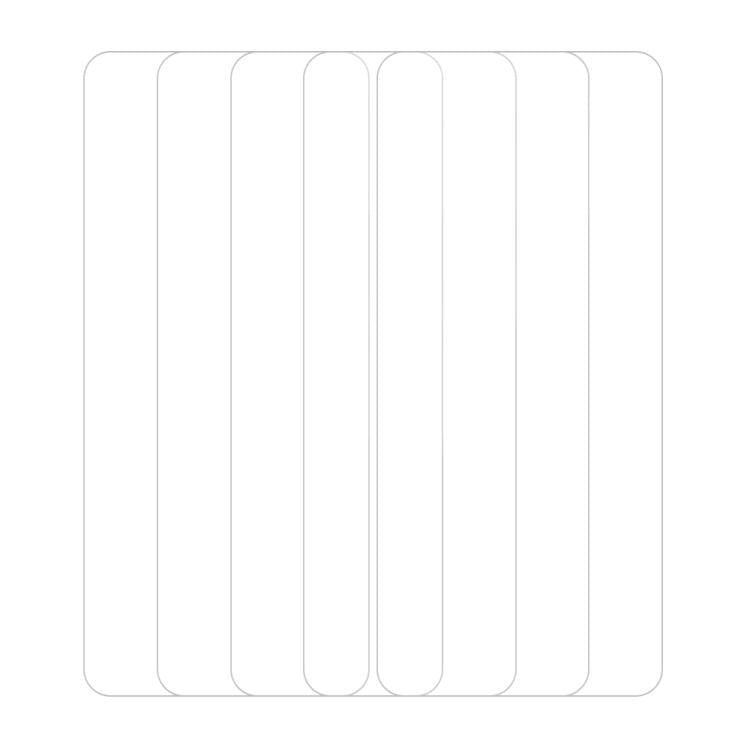For Meizu Note 21 Pro 5pcs / Pack Do As You Wish HD Tempered Glass Film - Transparent