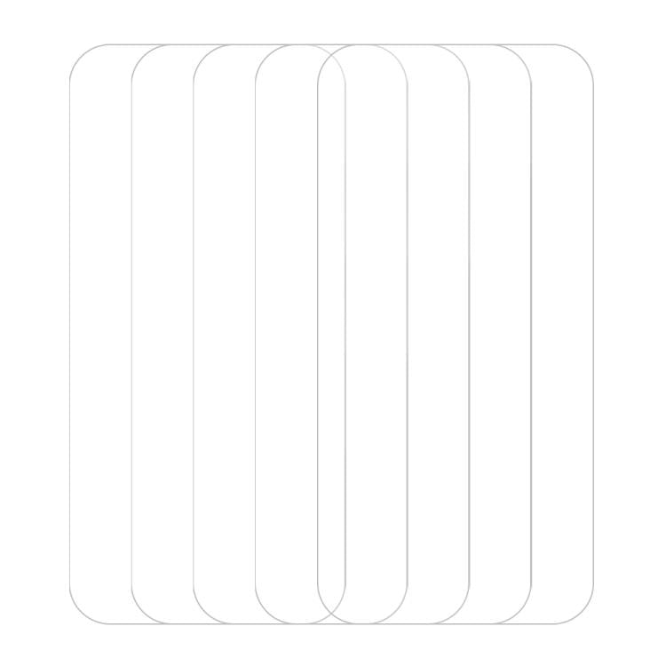 For iPhone 12 Pro Max 5pcs / Pack Do As You Wish HD Tempered Glass Film - Transparent
