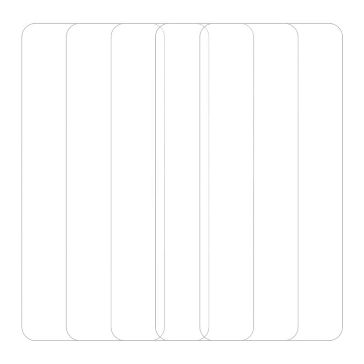 For vivo V40 SE 5pcs / Pack Do As You Wish HD Tempered Glass Film - Transparent
