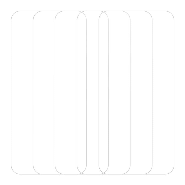 For vivo X200 Pro mini 5pcs / Pack Do As You Wish HD Tempered Glass Film - Transparent