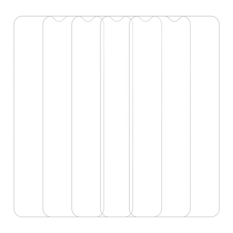 For vivo Y77 5pcs / Pack Do As You Wish HD Tempered Glass Film - Transparent