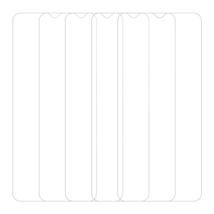 For vivo Y77e 5pcs / Pack Do As You Wish HD Tempered Glass Film - Transparent