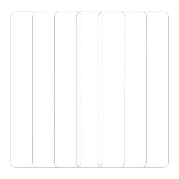 For vivo Y78 / Y78t 5pcs / Pack Do As You Wish HD Tempered Glass Film - Transparent