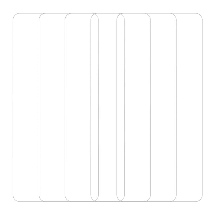 For vivo Y100i 5pcs / Pack Do As You Wish HD Tempered Glass Film - Transparent