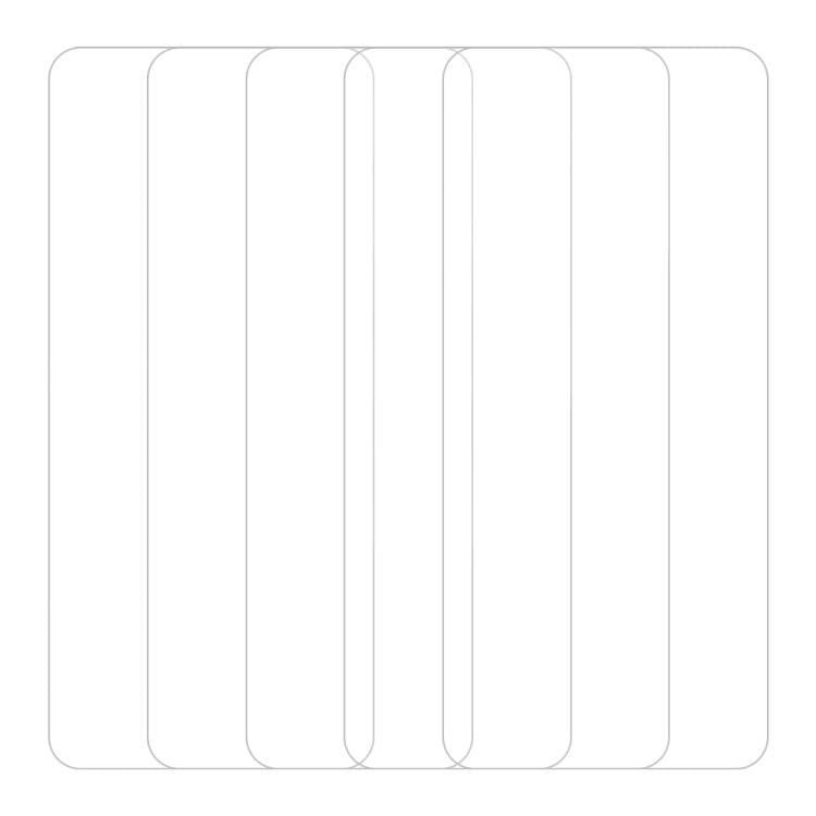 For vivo Y200i 5pcs / Pack Do As You Wish HD Tempered Glass Film - Transparent