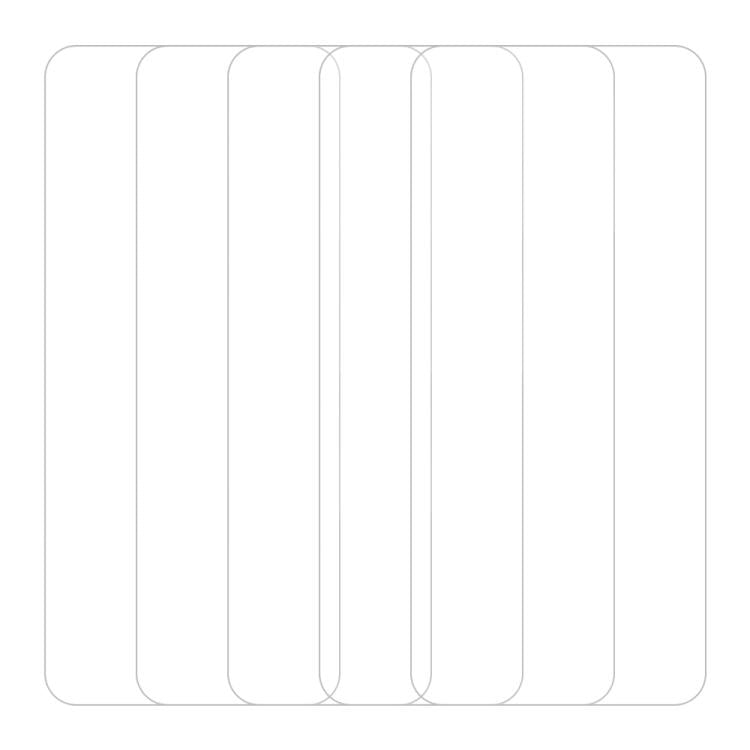 For Xiaomi 15 5pcs / Pack Do As You Wish HD Tempered Glass Film - Transparent