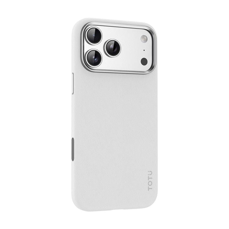 For iPhone 17 Pro Max TOTU PC-17 Vegan Leather MagSafe Magnetic Phone Case