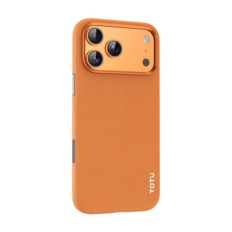 For iPhone 17 Pro Max TOTU PC-17 Vegan Leather MagSafe Magnetic Phone Case