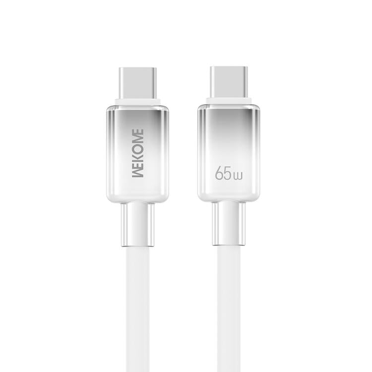 WK WDC-C11 QIN Series 1m 65W Type-C to Type-C Magnetic Silicone Fast Charging Data Cable