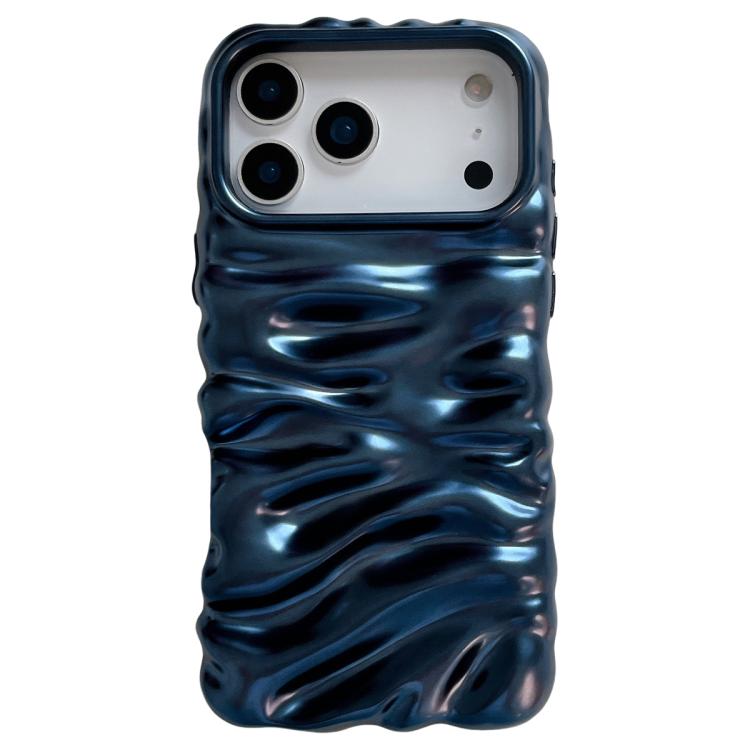For iPhone 17 Pro Max Cream Texture Electroplating TPU Full Coverage Phone Case