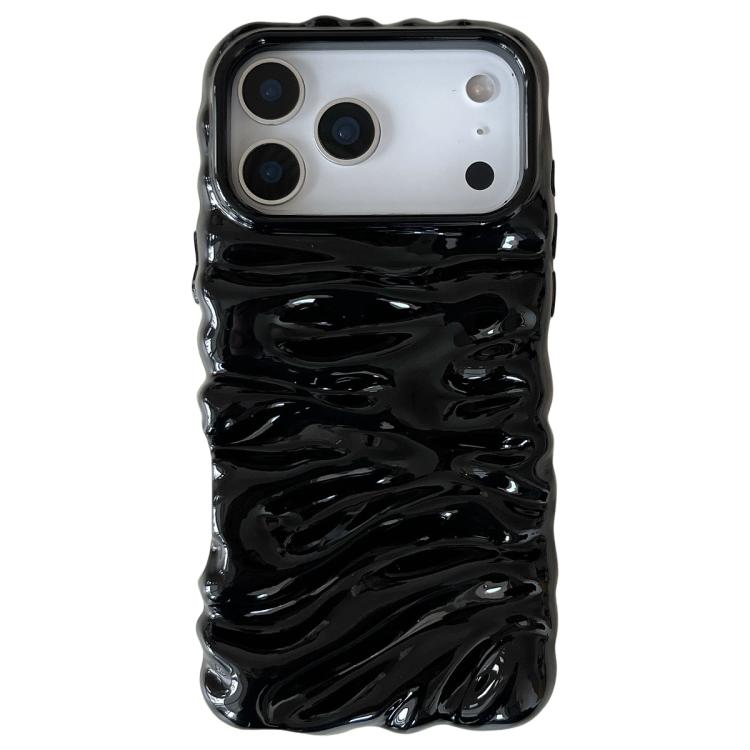 For iPhone 17 Pro Max Cream Texture Electroplating TPU Full Coverage Phone Case
